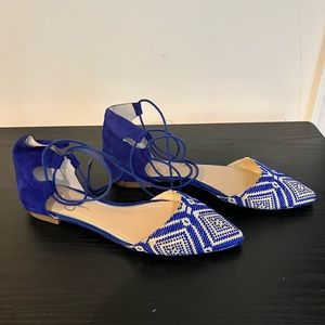 Tribal Print Woven Flat